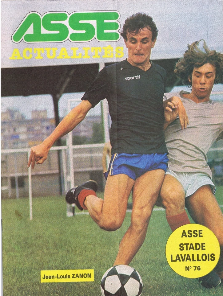 42 SAINT ETIENNE ASSE ACTUALITES N° 76 - 15 av 81 24 p J Louis ZANON  LEVALLOIS - Photo 1/1