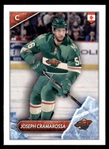 2021-22 Topps NHL Stickers #294 Joseph Cramarossa - Minnesota Wild