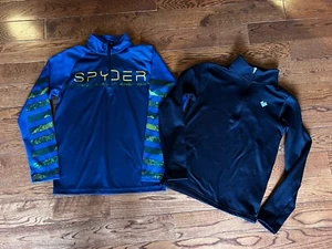 Youth Baselayer Tops Size Medium (8/10) Spyder/Obermeyer Ski - Picture 1 of 5