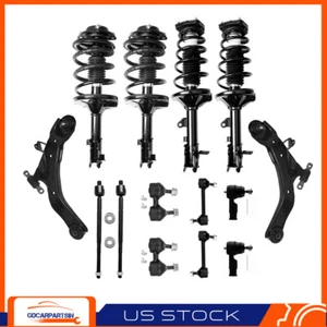 For 2001-2004 2005 2006 Hyundai Elantra Front Struts Rear Shocks Suspension Kit - Picture 1 of 10