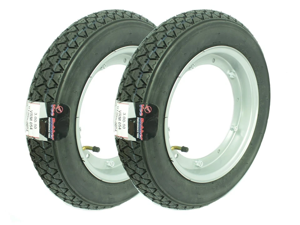 Räder VeeRubber Reifen Felgen Vespa 3,00x10 Vespa 50 80 PK PX 125 ET3 Primavera - Bild 1 von 1