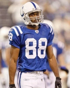 Indianapolis Colts MARVIN HARRISON Glossy 8x10 Photo Football Print HOF 2016 - Picture 1 of 1