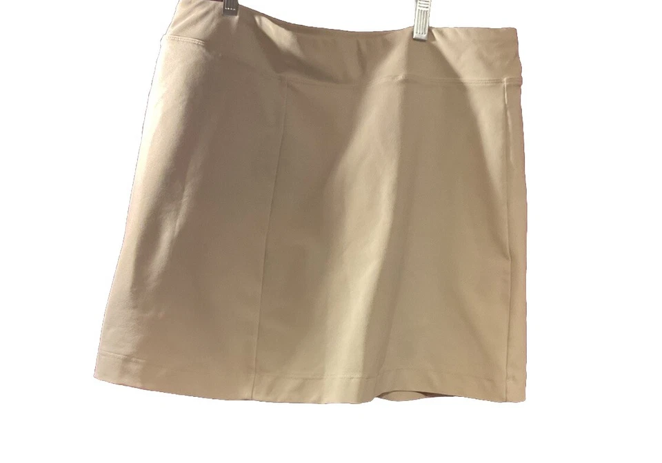 Lady Hagen Golf Tennis Pickleball Beige Activewear Skirt Short Skort SZ 8 / 10 M - Image 1 of 4
