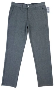 Pantalón elástico Volcom VMonty para hombre 32 negro jaspeado carbón A1101900 nuevo con etiquetas $62 - Imagen 1 de 13