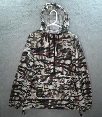 Chaqueta No Boundaries Para Hombre Mediana Camuflaje Tigre Rayas Camuflaje Patinador Y2K Ejército Foto 1 de 4