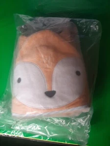 Baby Fox Bath Towel And Washcloth Set - Cloud Island Orange 6 PCS - Picture 1 of 2