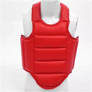 Kickboxing Chest Guard, MMA Body Armour, Adjustable Rib ,Shield Belly Protector. - Picture 1 of 24