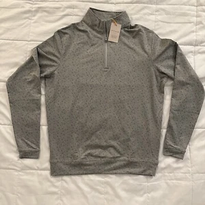 Peter Millar Crown Sport Perth Double Skull Quarter Zip Pullover | Herren Small - Bild 1 von 5