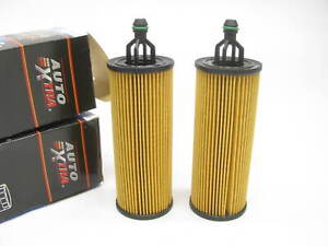 (2) Auto Extra 618-10010 Engine Oil Filters Replaces 620-36296 630-CH11665