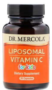 Liposomales Vitamin C für Kinder (30 Kapseln) Dr. Mercola