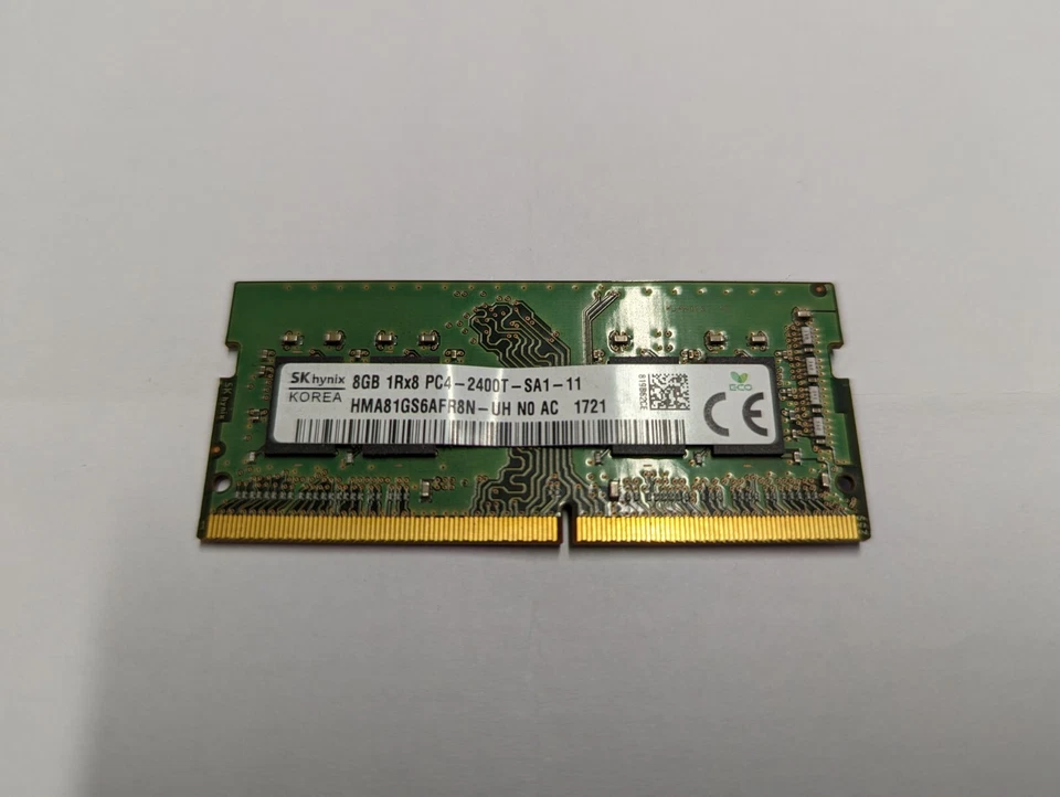 SKhynix 8GB 1Rx8 PC4-2400T-SA1-11 So-dimm Memory - Image 1 of 1