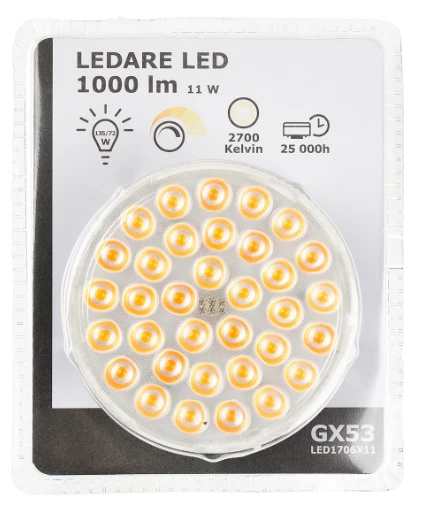 IKEA LEDARE LED Leuchtmittel GX53 1000 lm dimmbar/warm/Abstrahlwinkel - Bild 1 von 1