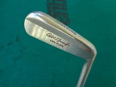 Rare Spalding Robert Jones Jr Putter Kro-flite Mens RH Golf Club For A Set - Image 1 of 4