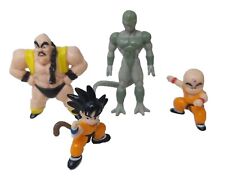 Dragon Ball Z Miniature Mini Figures: Frieza WILD TIGER Goku KRILLIN Bandai 1989