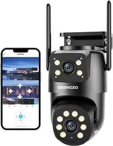 BEENOZO 2K 3MP Outdoor WiFi Surveillance Camera360°PTZ - Picture 1 of 4