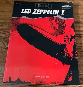LED ZEPPELIN I Guitar Tablature Songbook 1990 Transcribed by Jesse Gress - Picture 1 of 6