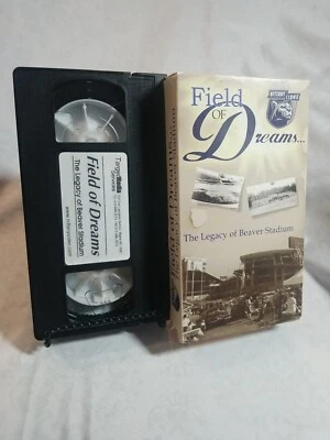 PENN STATE NITTANY LIONS FIELD OF DREAMS LEGACY OF BEAVER STADIUM VHS RARE - Image 1 of 2