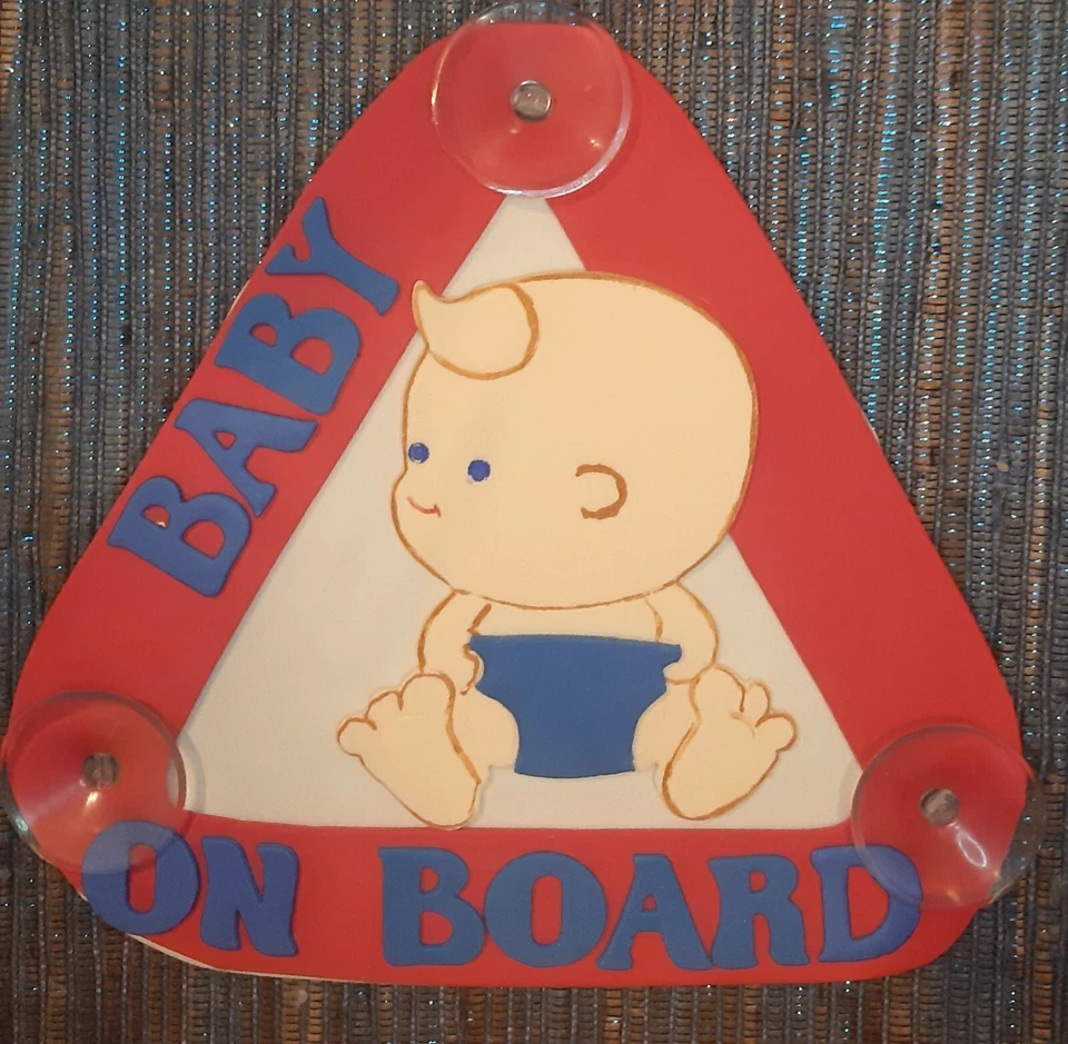 Bebé a Bordo Hecho A Mano  - Imagen 1 de 1