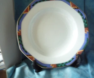 Studio Nova SUPPEN-PASTASCHÜSSEL MIT UMRANDET 'Sedona' geometrisch mehrfarbig - Bild 1 von 2