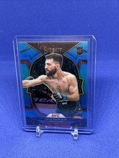 2023 SELECT UFC JAVID BASHARAT ROOKIE CONCOURSE BLUE PRIZM CARD SP/249