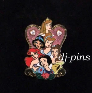 Princesses Portrait Ariel Belle Snow White Cinderella Disney Pin 47847 - Picture 1 of 1