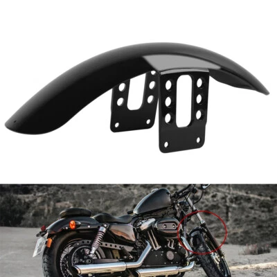 Cubierta guardabarros delantero moto para Harley Sportster Iron 883 1200 48 72 Foto 1 de 4