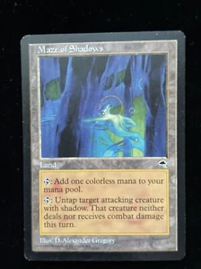 MTG Maze of Shadows Tempest Regular Uncommon - Picture 1 of 2