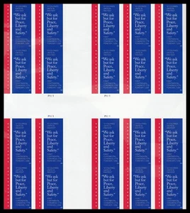 US 5939a First Continental Congress imperf NDC cross gutter block 20 A MNH 2024 - Picture 1 of 1