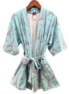 Bed Head Exclusivvley for Neiman Marcus Cotton Oh La La House Robe - Picture 1 of 8