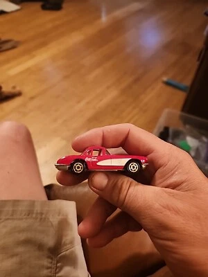 1997 Majorette Coca~Cola 200 Series 1958 Chevrolet Corvette Red 1/58 Scale - Image 1 of 4