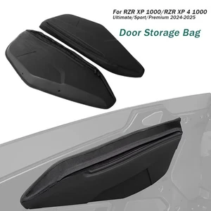 Un par de bolsas de almacenamiento impermeables negras para Polaris RZR XP 4 1000 2024-2025 - Imagen 1 de 9
