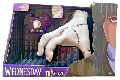 Jada Toys- Wednesday Addams Thing Life Size 1:1 Remote Control Hand NEW 8+ - Image 1 of 4