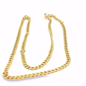 Panzerkette 9 kt Gelbgold, gepunzt (sh23294l) - Bild 1 von 8