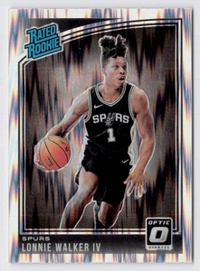 2018-19 Panini Donruss Optic Rated Rookie Lonnie Walker IV #174 (RC) Shock Prizm - Picture 1 of 2