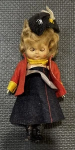 Vintage PEDIGREE Dreieck England Seestern Hände 7" Hartplastik Puppe *LESEN* - Bild 1 von 6