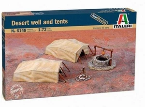 Italeri #6148 Desert Well And Tents 1:72 NIB Free Shipping - Picture 1 of 1