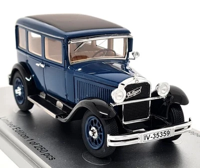 Kess 1/43 Mercedes Benz 260 Typ 10/50 Stuttgart W11 1929 Blue/Black Model Car - Image 1 of 4