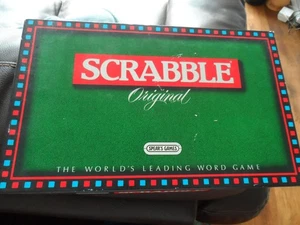 Scrabble Original Classic Board Game Spears Games 1992, Excellent, Family Fun - Picture 1 of 19