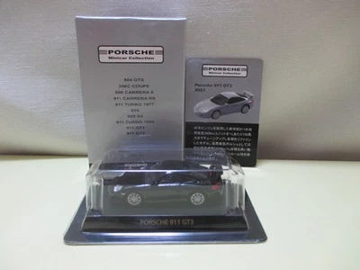 Kyosho 1/64 Porsche Minicar Collection I 1 911 GT3 Negro Foto 1 de 4