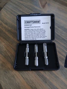 Juego de 3 piezas Craftsman atornillables 52154 EE. UU. - Imagen 1 de 5