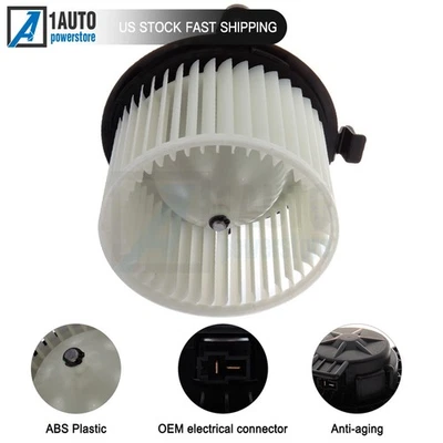 Heater Blower Motor With Fan Cage Fit For 2007-2013 Suzuki SX4 Crossover 2.0L Foto 1 de 4