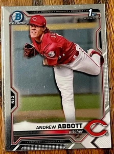 Andrew Abbott 2021 1st Bowman cromo radiocontrol envío gratuito - Imagen 1 de 2