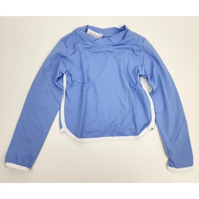 L*Space Sooki Rashguard Niños Talla 6 Manga Larga Púrpura/Azul Nuevo con Etiquetas Foto 1 de 4