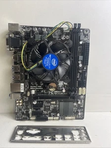 Gigabyte GA-H81M-S2H REV: 1.0 Socket 1150 DDR3 Płyta główna z BP i procesorem I5 - Zdjęcie 1 z 4
