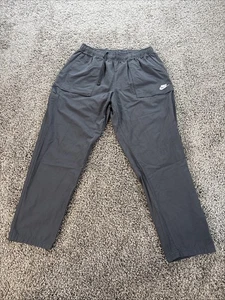 Nike NSW CE Pantalones Tejidos Para Hombres Grandes Negros Bolsillo Cortavientos Carga Cz9927-010 - Imagen 1 de 6