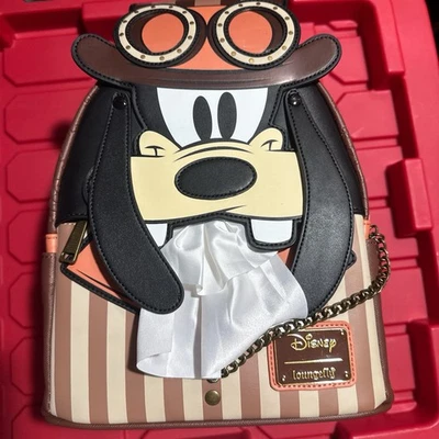 Mini Mochila Loungefly Disney Steampunk Goofy Nueva y Precintada Foto 1 de 2