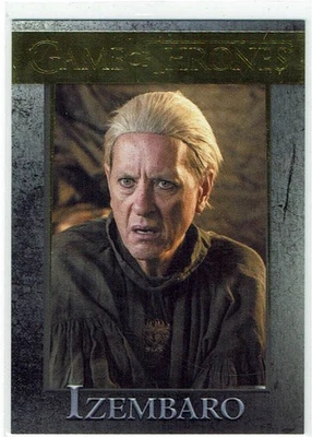 Game of Thrones Season 6 GOLD Parallel Chase Card #98 Lzembaro #019/150 - Image 1 of 2