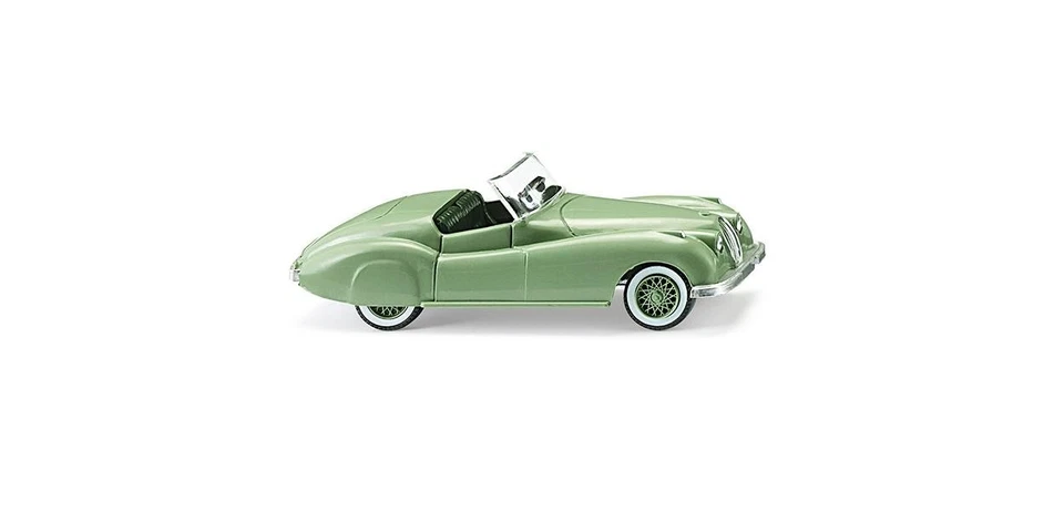 Calibre Wiking 080104 HO/OO - Jaguar XK120 verde pálido 1948-54 nuevo en caja stock del Reino Unido Foto 1 de 1