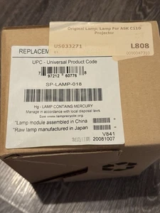 NEW OEM SP-LAMP-018, Projector Lamp Bulb InFocus - Picture 1 of 1