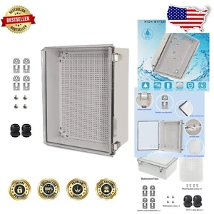 Ultimate Outdoor Junction Box - Waterproof, Durable with Wall Mounting Solution - Picture 1 of 8